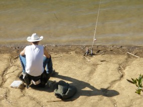 Fishing Dude, Lake Chabot